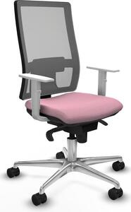 Sedia da ufficio Horna Piqueras y Crespo, modello 4B086N0, colore rosa
