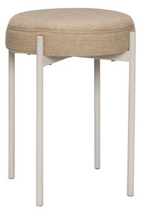 Sgabello beige Silo - Hübsch