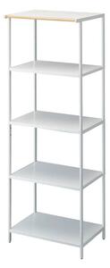 Scaffale bianco opaco in acciaio 60x170x46,5 cm Tower – YAMAZAKI