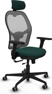 Sedia da ufficio con poggiatesta Jorquera Piqueras y Crespo 3D036G2 verde