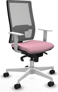 Sedia da ufficio Horna Piqueras y Crespo, modello 4B026N0, colore rosa