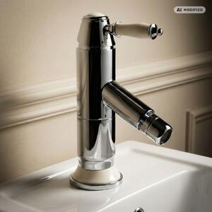 PaulGurkes rubinetto bidet rubinetto miscelatore in Vetroceramica retro serie MOON