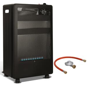 Fornello a gas portatile con fiamma blu, 3800 W, pieghevole e mobile, adatto per bombole di GPL fino a 15 kg