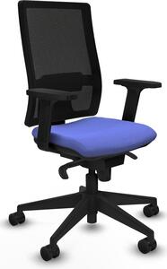 Sedia da ufficio Horna Piqueras y Crespo, modello 2D066N0, colore azzurro chiaro
