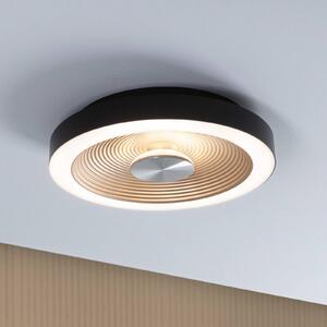 Paulmann Plafoniera Volea, dimmerabile, Nero, Bagno, Plastica, Moderno, Plafoniera