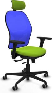 Sedia da ufficio con poggiatesta Jorquera Piqueras y Crespo 3D036G2 Colore Pistacchio