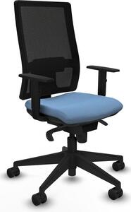 Sedia da ufficio Horna Piqueras y Crespo, modello 1D066N0, colore blu cielo