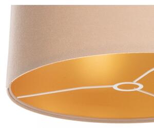 Paralume universale STANDART E27 diametro 45 cm beige/oro