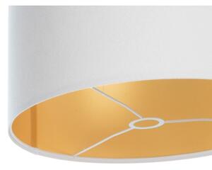 Paralume universale STANDART E27 diametro 45 cm bianco/oro