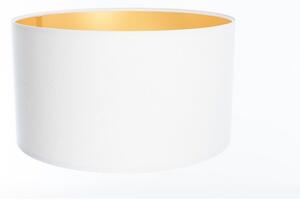 Paralume universale STANDART E27 diametro 45 cm bianco/oro