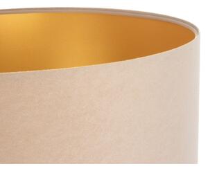 Paralume universale STANDART E27 diametro 45 cm beige/oro