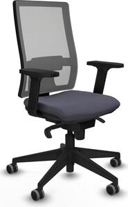 Sedia da ufficio Horna Piqueras y Crespo, modello 2D066G0, colore grigio scuro