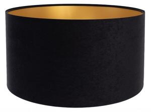 Paralume universale STANDART E27 diametro 45 cm nero/oro