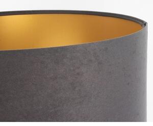 Paralume universale STANDART E27 diametro 45 cm grigio/oro