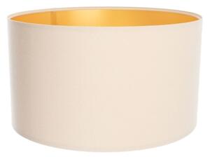 Paralume universale STANDART E27 diametro 45 cm color crema/oro