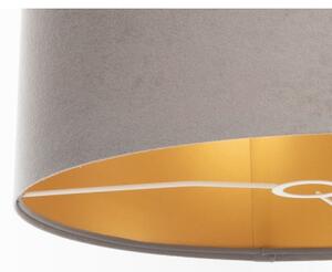 Paralume universale STANDART E27 diametro 45 cm grigio/oro
