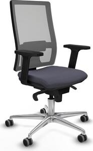 Sedia da ufficio Horna Piqueras y Crespo, modello 2D086G0, colore grigio scuro