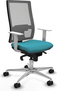 Sedia da ufficio Horna Piqueras y Crespo, modello 4B086N0, colore turchese