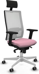 Sedia da ufficio Horna Piqueras y Crespo, modello 2D026G1, colore rosa
