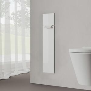 Kronenbach, modulo WC a incasso, 73 cm, con pannello frontale in vetro, apertura a sinistra