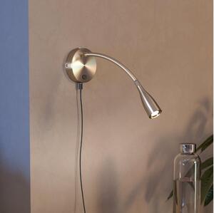 Eglo 901783 - Lampada da parete flessibile con USB OLIVANDINO LED/3,8W/230V cromo
