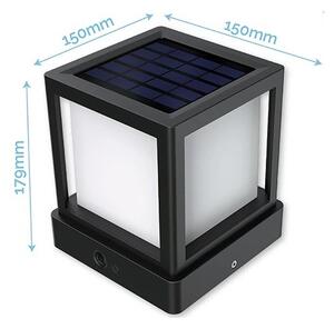 Viking - Lampada solare LED con sensore LED/1,4W/3,7V IP54 4000K 2000 mAh