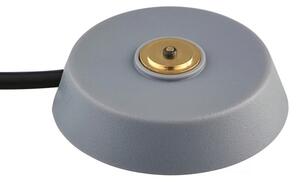 Nordlux - Lampada da tavolo ricaricabile dimmerabile per esterni ELLEN LED/2,8W/3,7V IP44 grigio