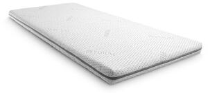 Topper in schiuma a cellule aperte, modello Premium, dimensioni 80 x 200 cm, altezza 8 cm, grado di rigidità H3, con rivestimento antibatterico