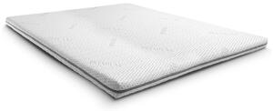 Topper in schiuma a cellule aperte, modello Premium, dimensioni 180 x 200 cm, altezza 8 cm, grado di rigidità H3, con rivestimento antibatterico