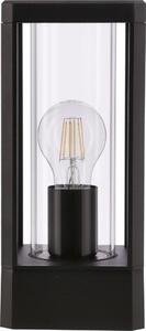 Lampada da giardino a stelo nera 1xE27 60W Cissus Candellux