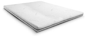 Topper in schiuma a cellule aperte, modello "Supportho Premium", dimensioni 140 x 200 cm, altezza 8 cm, grado di rigidità H3, con rivestimento antibatterico