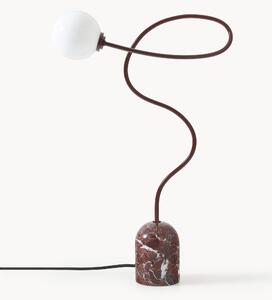 Lampada da tavolo con base in marmo Alina