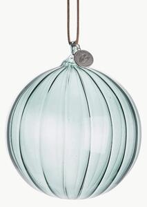 Palline di Natale in vetro soffiato Clarisse 6 pz