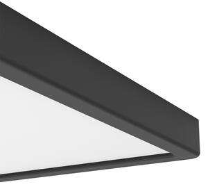 Eglo 901375 -LED RGBW dimmerabile plafoniera da bagno FUEVA-Z LED/13,5W/230V 29,5cm IP44 nero