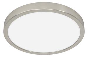 Eglo 901382 - LED RGBW dimmerabile plafoniera con vetro fumé FUEVA-Z LED/14,3W/230V 27,8cm IP44 cromo