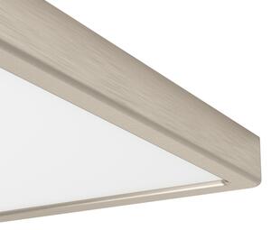Eglo 901422-LED RGBW Plafoniera dimmerabile fumé FUEVA-Z LED/17,8W/230V 39x39cm IP44 cromato