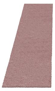 Passatoia rosa 80x250 cm Fluffy - Ayyildiz Carpets