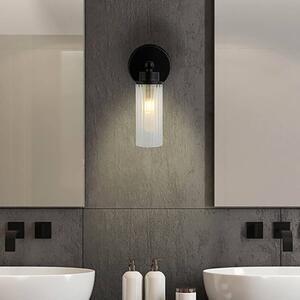 Searchlight Applique da parete Imperial, dimmerabile, Nero, Bagno, Metallo, Applique