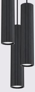 Brilagi - Lampadario a sospensione con cavo CRESTO 3xGU10/10W/230V nero