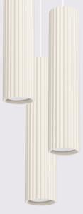 Brilagi - Lampadario LED a cavo CRESTO 3xGU10/10W/230V crema