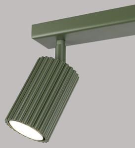 Sollux SL.1618 - Faretto KARBON 2xGU10/10W/230V verde