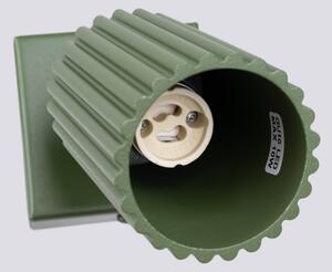 Sollux SL.1616 - Faretto da parete KARBON 1xGU10/10W/230V verde