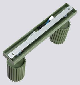 Brilagi - Faretto LED CRESTO 2xGU10/10W/230V verde