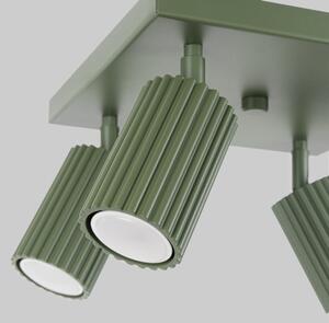 Sollux SL.1621 - Faretto KARBON 4xGU10/10W/230V verde