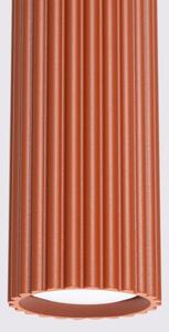 Sollux SL.1630 - Lampadario a sospensione con filo KARBON 1xGU10/10W/230V rosso