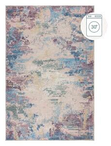 Tappeto lavabile blu-viola con fibre riciclate 160x230 cm Reid - Flair Rugs