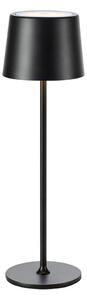 Lampada da tavolo a LED nera (altezza 38 cm) Fiore - Markslöjd