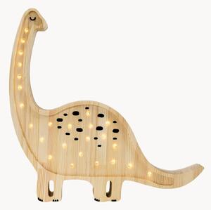 Lampada a LED per cameretta dei bambini fatta a mano con funzione timer e telecomando Diplodocus, luce regolabile