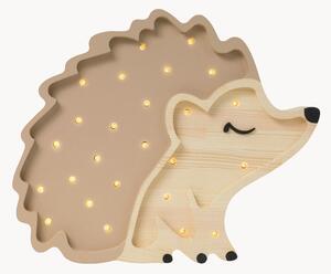 Lampada a LED per cameretta dei bambini fatta a mano con funzione timer e telecomando Hedgehog, luce regolabile