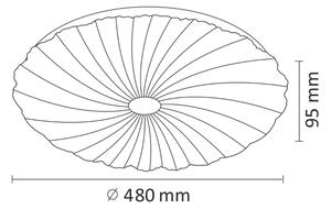 Plafoniera LED dimmerabile FLOWER LED/36W/230V + T